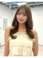 ユーフォリア 新宿通り(Euphoria) レイヤーロング美髪くびれワンカールシルキーグレージュ