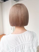 アルバム 新宿(ALBUM SHINJUKU)&nbsp;ボブ顔周りレイヤーダブルカラー韓国ヘアブリーチ_ba564171