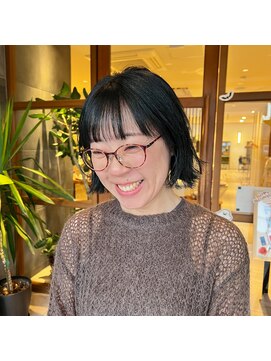 美容室 アイディー i-dee 大人可愛いボブ