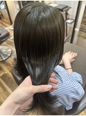 マットカラー、オリーブカラー、ナチュラルカラー、透明感カラー