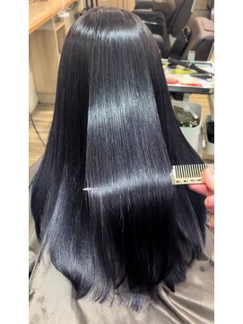 髪質改善カラー　ネイビーブラック/Tink横浜　担当Fuku