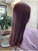 ロング ピンクベージュ