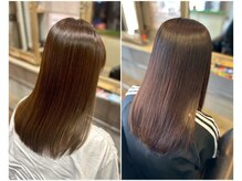 エイチヘア(h hair)の雰囲気(好評の髪質改善メニューで憧れのツヤ髪が叶う 【hhair四条大宮】)