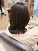 グランド ソシエ 御影店&nbsp;ダークブラウン×外ハネレイヤー