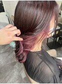 【misato】インナーカラーピンク♪10代/20代/30代/40代