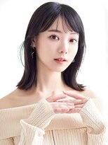 ラフィスヘアー シャルム 渋谷店(La fith hair charme)&nbsp;【La fith】暗髪カラー×ふんわりボブ×くびれシルエット