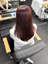 エミタス 柳通り(Emitas.)&nbsp;和歌山市で髪質改善ストレート×暖色カラー