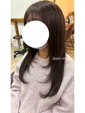 ヘアーチェリーコーク ランプ(HAIR CHERRY COKE Lamp) ◯ナチュラルレイヤー
