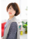 ラフな浮遊感ショートボブ☆