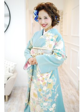 ゲッカビジン(GEKKABIJIN) レンタル振袖FS-03 44000円《東京着物レンタル六本木月下美人》