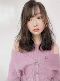 【CIENA】抜け感グレージュロング@酒井