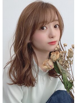 ラヴェストバイフレイスウェル(LOVEST by frace well) セミディ×アッシュベージュ