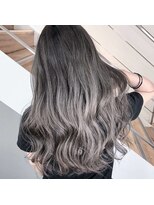 ネウィ グランデ 横浜(newi grande)&nbsp;ハイライトグラデーション シアーカラー 透け感  外人風カラー