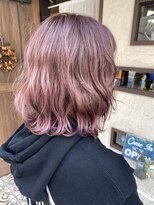 ヘアーメイク アフィーノ(hair make affino) くすみペールピンク