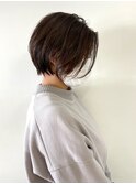 前下がりクールショートボブ【add】