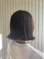 エイトタマプラ たまプラーザ店(EIGHT tamapla)&nbsp;【EIGHTたまプラ】デザインカラー_切りっぱなしボブ