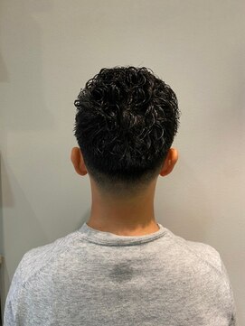 アイコニック 天神店(ICONIQ) メンズカット,爽やかStyle,ソフトスパイラルパーマ[天神/ICONIQ]