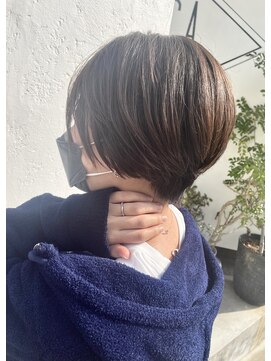 マルカ(MARUCA) 20代30代40代絶壁解消前下がりショートボブ丸みショート