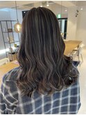 リタッチハイライト×コントラストグレージュ