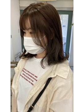 シェノン 武庫之荘(CHAINON) デザインカラーアースカラー/くびれヘア/似合わせカット