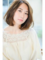 ネオリーブクレア 綱島店(Neolive Krea) 大人ボブイルミナカラー低温デジパくすみカラー綱島