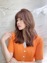 オーロ 緑地公園店(ORO)&nbsp;セミウェットウェーブで小顔見せ