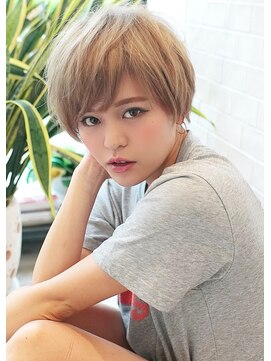 アグ ヘアー ミニョン 半田2号店(Agu hair mignon) 《Agu hair》大人可愛い☆小顔ハンサムショート