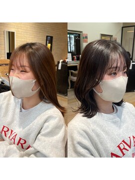 ケア アンド デザイン ココロ(care&design KOKORO) 透明感出る艶カラー♪♪