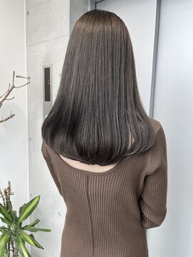 アルテ(ARTE) 【ARTE表参道/青山】モテ髪ミディアム×ブリーチなし透明感