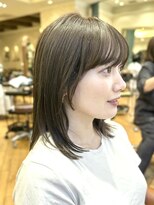 ビュートリアム265(BEAUTRIUM 265)&nbsp;ミディアムレイヤー/レイヤーカット/銀座/アッシュブラウン