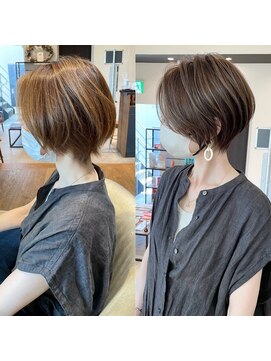 バンプ ギンザ(BUMP GINZA) 40代/50代/絶壁解消・前下がり・ショートボブ【浅野】