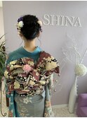 お着付け×ヘアセット♪