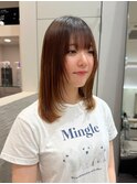 加藤【高円寺】顔周りカット/レイヤーカット/縮毛矯正/髪質改善