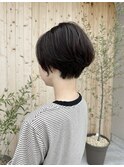 ぺたっとしないショートヘア