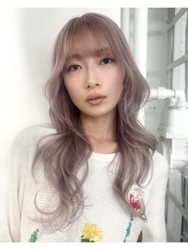 レコ 渋谷(LECO) シルキーパープルハイトーンカラー