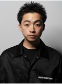 スパイキーショート 短髪 ツイスト