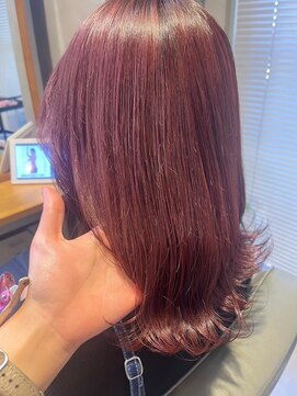 ビス リアン 川口店(Vis lien) 透明感カラー★ダブルカラーブリーチピンクブラウン