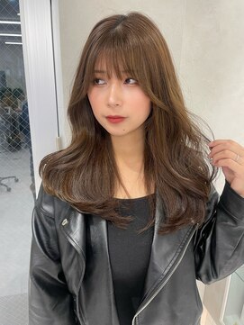 ロンド マーレ 天神大名店(Lond mare) くびレイヤー/ボブルフ/ネ ヒージュ/小顔/ワンレン/こなれミディ