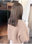 ブリーチなしダブルカラー×チョコレートブラウン