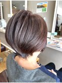 30代40代50代マッシュショートショートボブショートカット