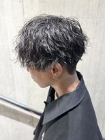 フレイム(FLAME)&nbsp;【FLAME 天文館】波巻きスパイラルパーマ×フェザーマッシュ