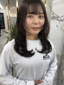 エトワール(ETOILE) オリーブベージュ/レイヤーカット/三ノ宮/元町