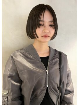 アオイ(aoi.) 【ボブ/前上がりボブ/前髪カット/20代/福岡薬院】