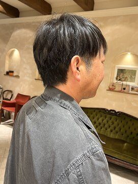 ビュートリアム265(BEAUTRIUM 265) ◯メンズハイライト白髪ぼかしキムタク風ツーブロック木村拓哉風