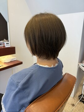 マーリャヘアー(mallia hair) オリーブグレージュで作る透明感