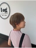 くびれショートお悩み改善ショートハイトーンショート