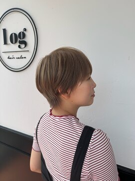 ログ(LOG) くびれショートお悩み改善ショートハイトーンショート