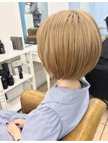 グラスペディア(graspedia)&nbsp;金髪ショート☆【広島ハイトーン】【広島派手髪】