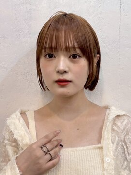 ファルベ(Farbe) ミディアムヘア/暗めカラー/グランマッシュ/デザインカラー