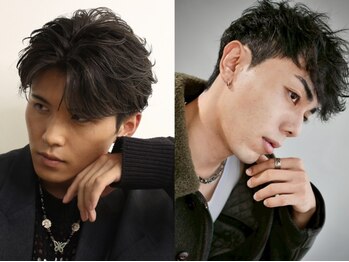 クワトロレオーネ 大阪梅田茶屋町(QUATTRO LEONE)の写真/【阪急/梅田駅徒歩3分】"パーマが似合う"じゃなくて"似合わせる"、ほどよい抜け感漂う男のお洒落パーマ。